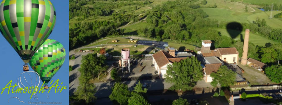 Musée de la Mine - Cagnac les Mines en montgolfière