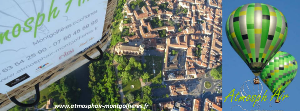 Balade à Lavaur en montgolfière