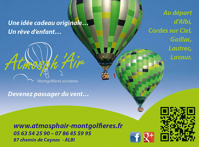 © Atmosph'air Montgolfières Occitanes