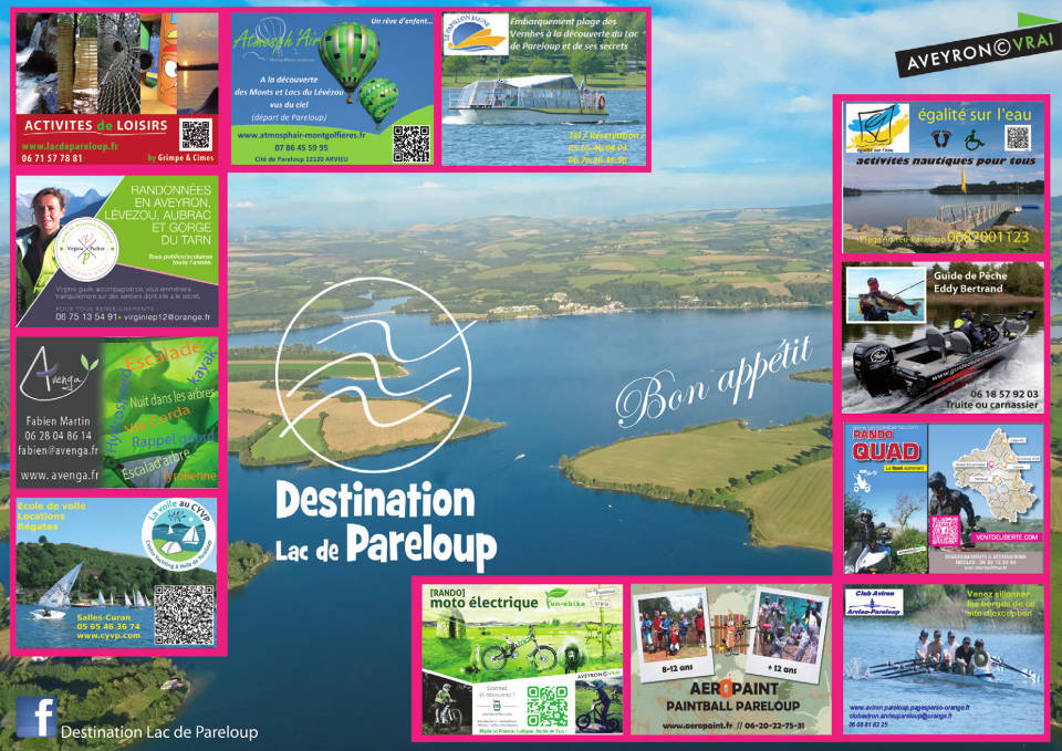 montgolfière activités de loisirs autour du lac de Pareloup Aveyron