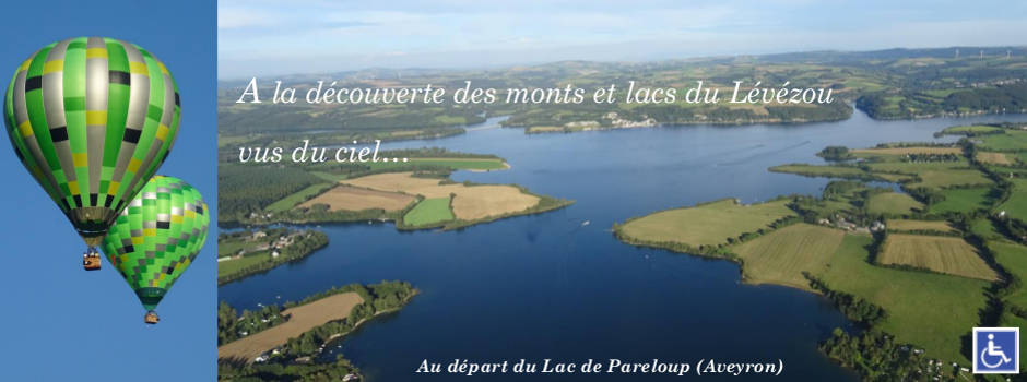 Montgolfière Aveyron au Lac de  Pareloup