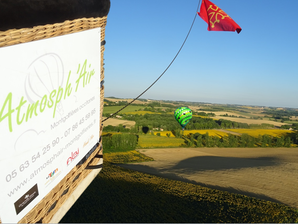 Visite et Vol en montgolfière dans le Tarn