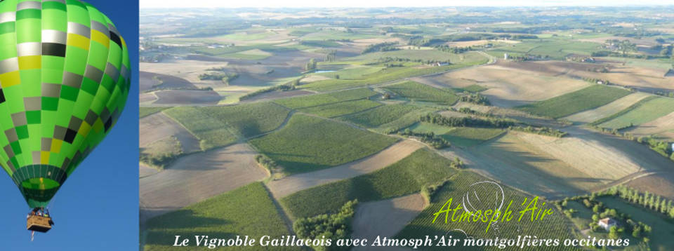 Gaillac en montgolfière dans le Tarn