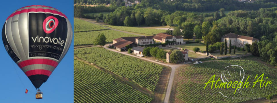 Montgolfière Vinovalie à Cahors 