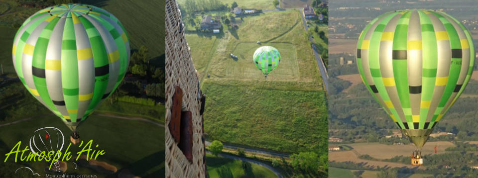 offrir un baptême de l'air en montgolfière dans le Tarn