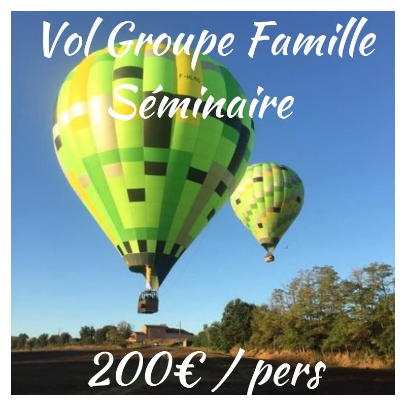 Vol montgolfière en famille Vol montgolfière en famille