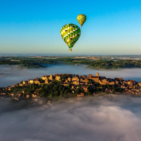 Sortie comité entreprise en montgolfière