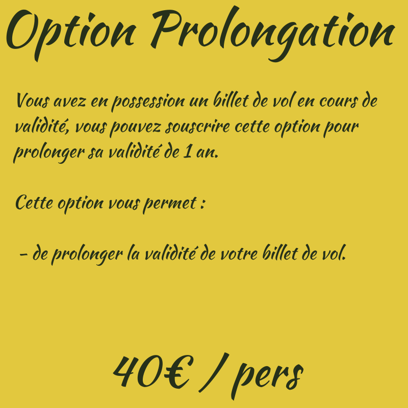 Option prolongation Option prolongation