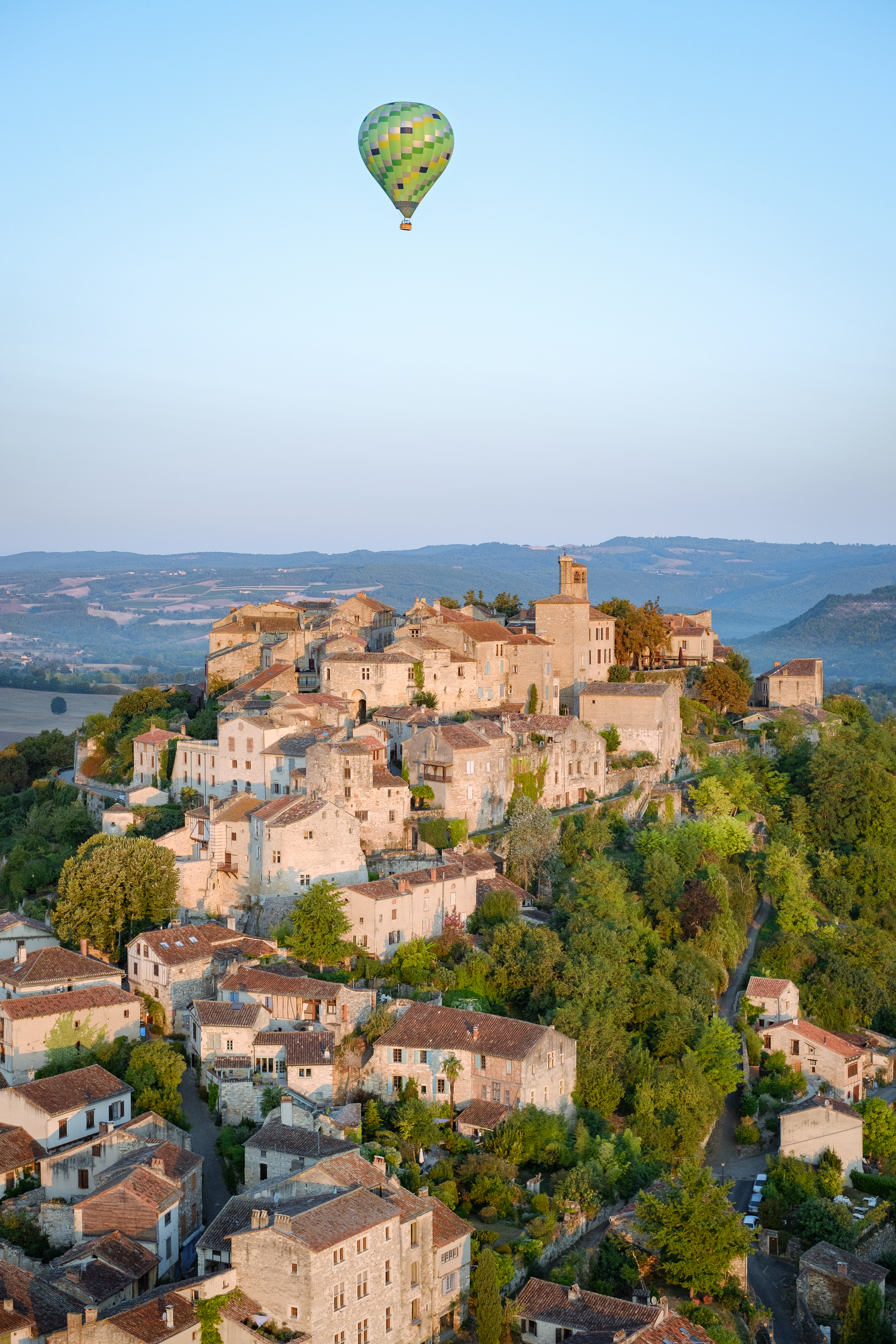 Vol en montgolfière à proximité de Toulouse Albi Carcassonne