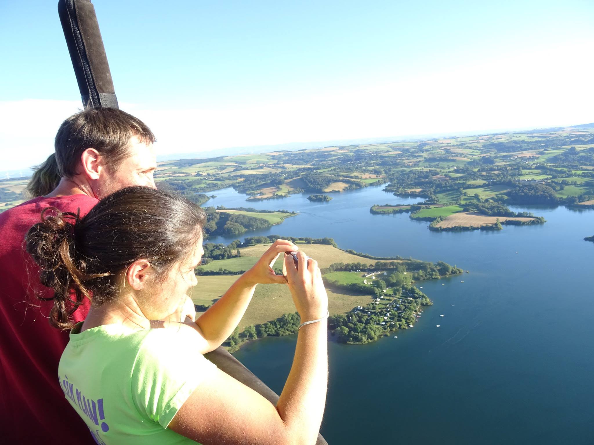 Au gré du vent en montgolfière dans l'Aveyron