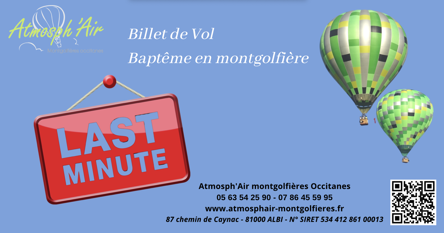 Billet de vol Last Minute