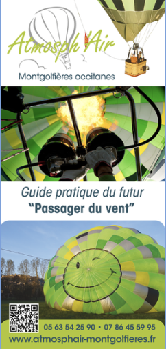 Consulter notre Guide pratique  Atmosph'Air montgolfière