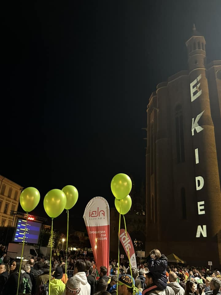 La course Ekiden d'Albi avec Atmosph'Air