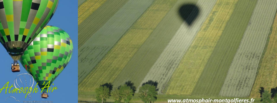 Base de Loisirs d' Aiguelèze et son golf en montgolfière