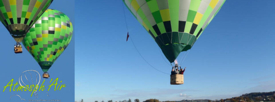 décolage montgolfière dans le Tarn et Aveyron