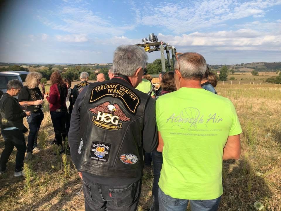 événement groupe montgolfière