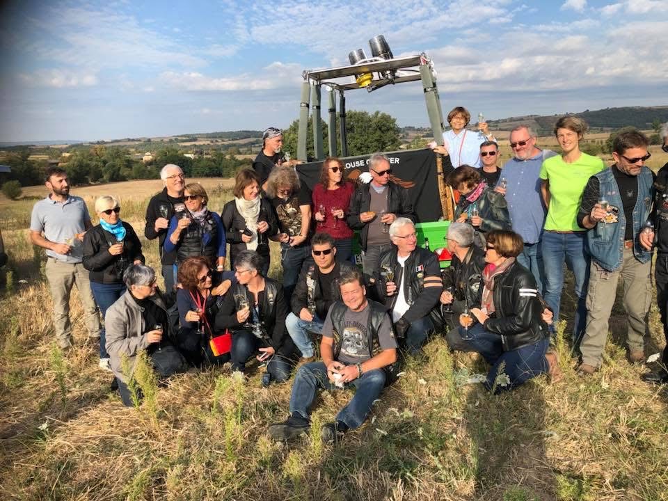 Les bikers Chapter de Toulouse