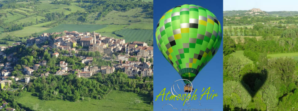 En montgolfière dans le département du Tarn