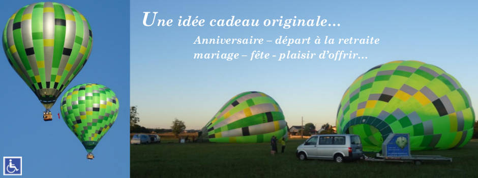 Installation montgolfière ballon à air chaud