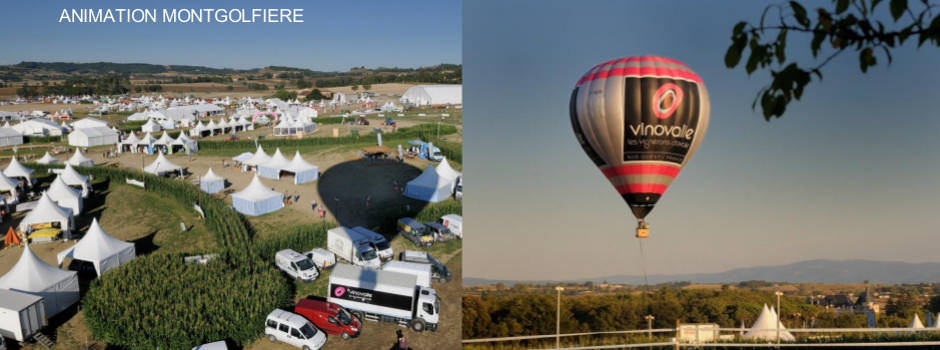 animation montgolfière - événementiel montgolfière