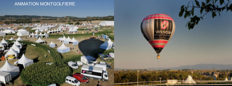 événementiel montgolfière
