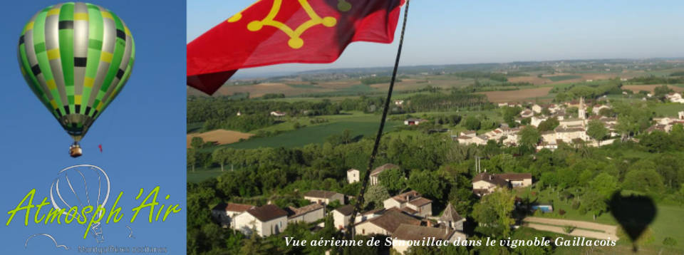 Promenade en montgolfière à Sénouillac dans le Tarn