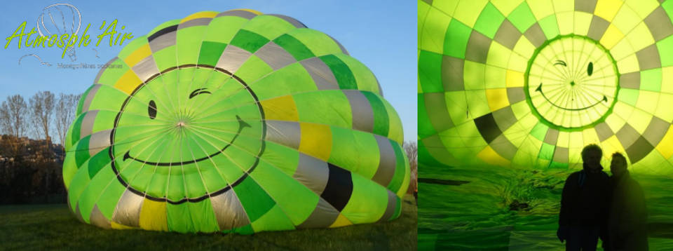 mariage en montgolfière