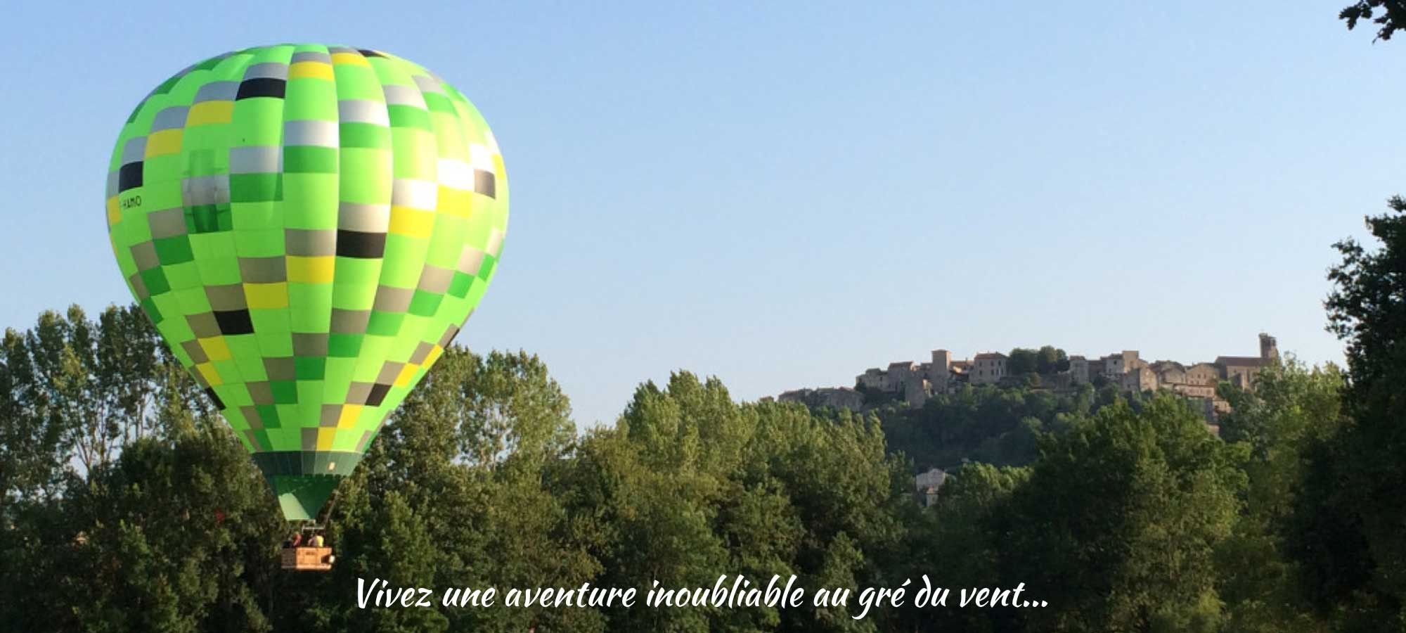 Visiter le Tarn en montgolfière