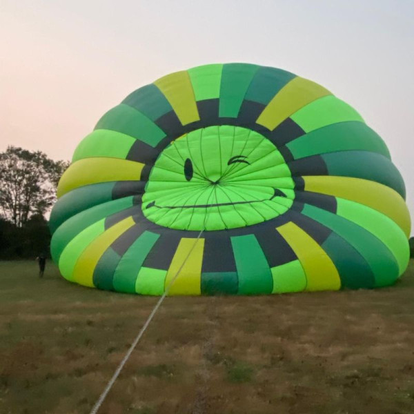 Soupape smiley de la montgolfière Atmosph'Air